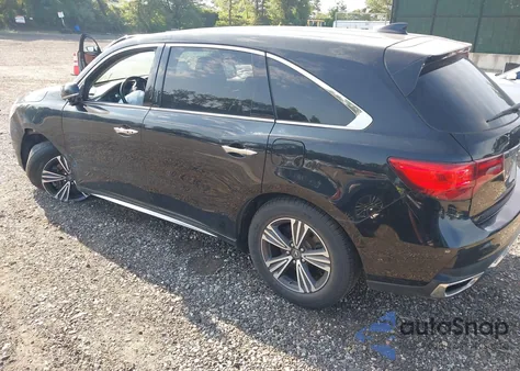 2017 Acura Mdx из США, поврежденный, VIN 5FRYD4H37HB009710